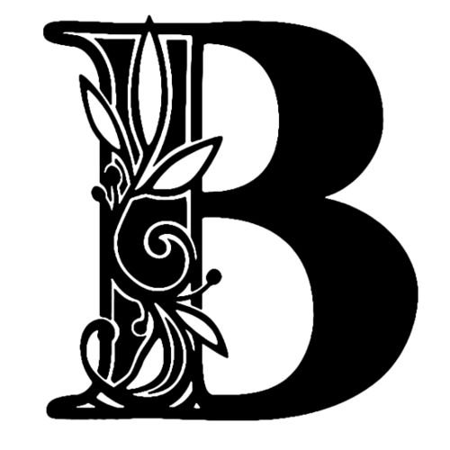 Декоративные буквы