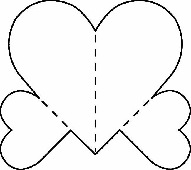 Открытка сердечко