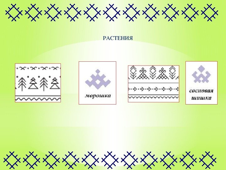 Национальный орнамент Коми Пермяков