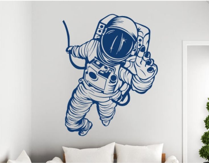 Интерьерные наклейки космос
