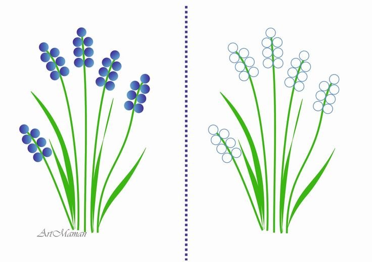 Шаблоны для рисования пальчиковыми красками
