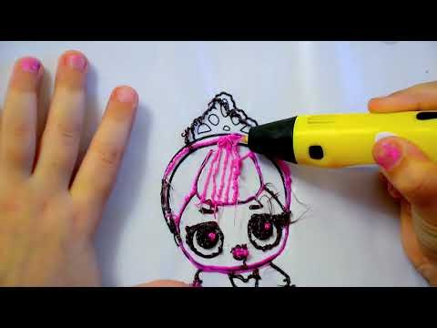 3д ручка для кукол