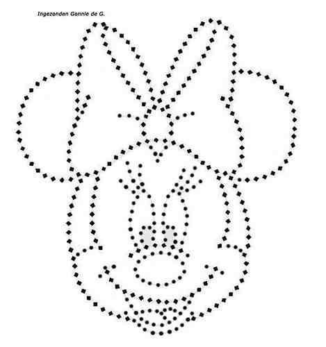 Трафарет для вышивания бисером