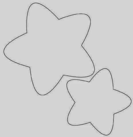 Звезда контур