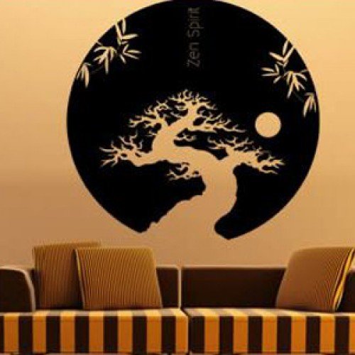 Наклейки на стену в японском стиле