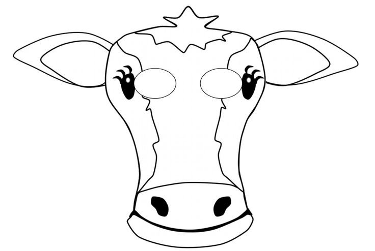 Маска коровы