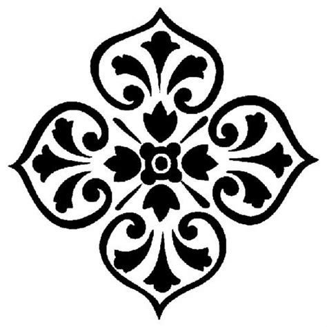 Орнамент трафарет