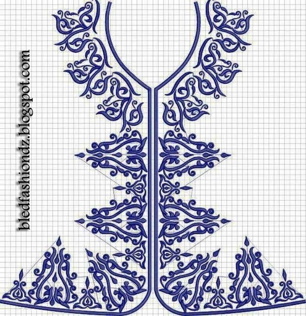 Вышивка морозные узоры