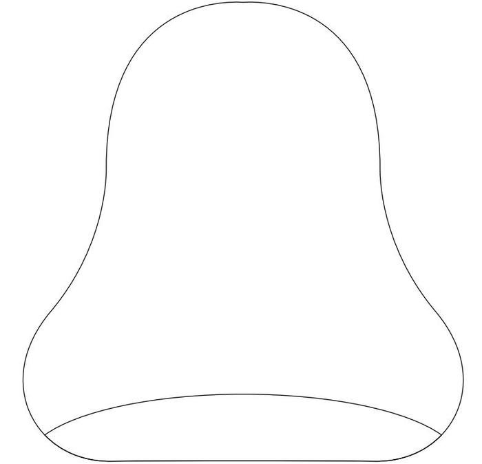 Трафарет "колокольчики"