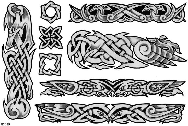 Кельтская вязь орнамент для топора