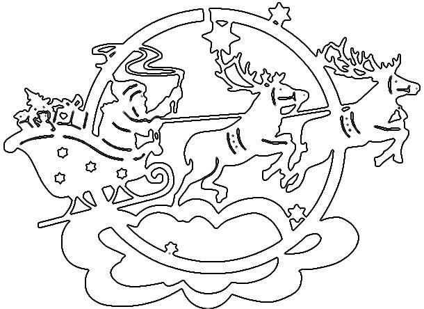 Трафарет "окна"