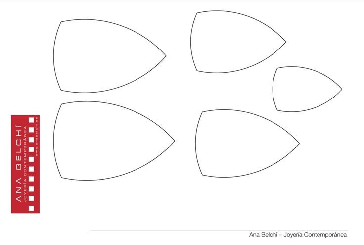 Оленьи уши шаблон