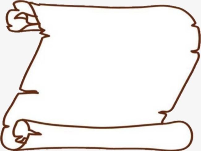 Свиток черно белый