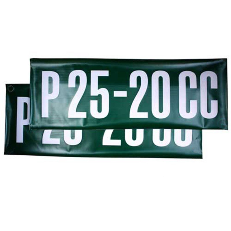 Номер на лодку ПВХ на баннере