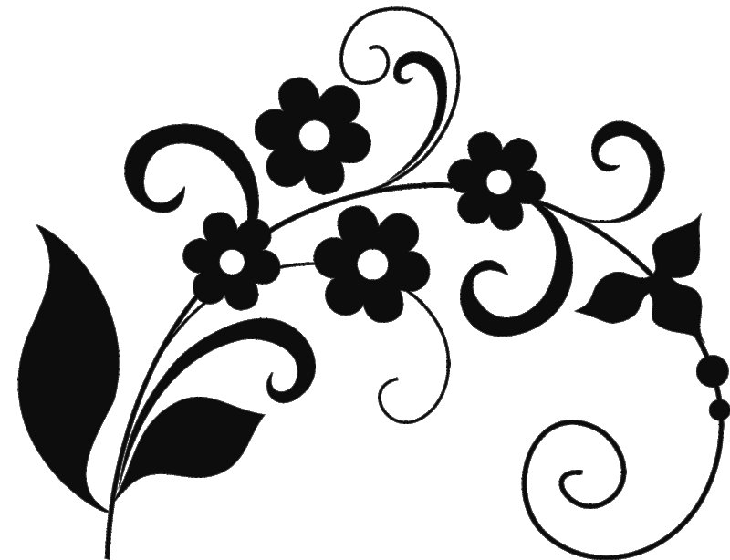 Орнамент цветы