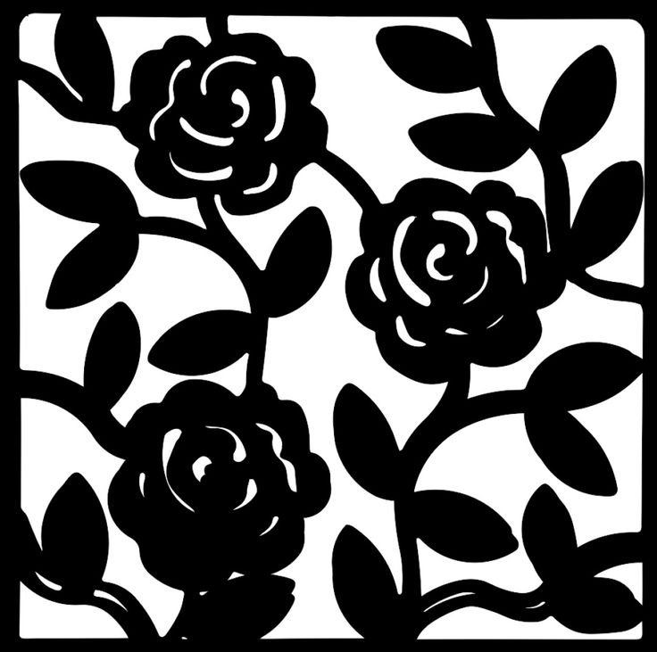 Узоры с цветами