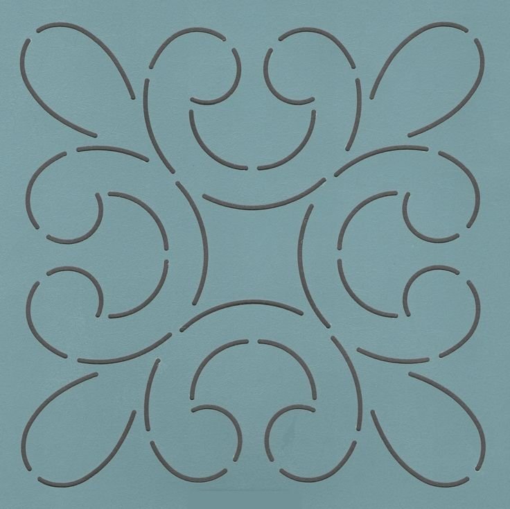 Трафарет для стёжки