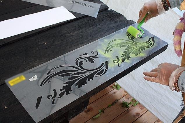 Трафаретная роспись