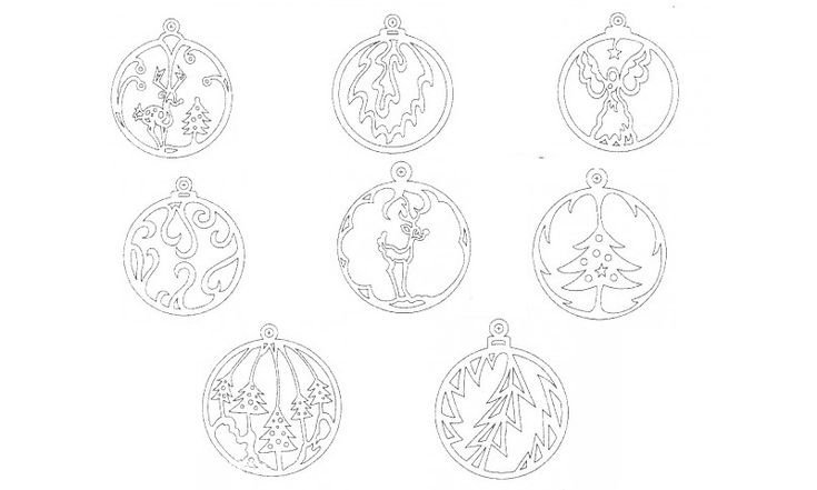 новогодние шары с надписью