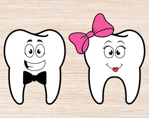 Зубы мультяшные