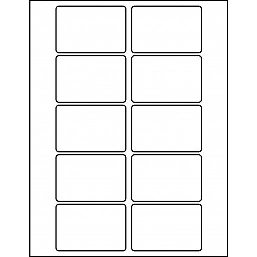 Шаблон бейджа для печати