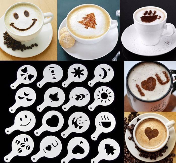 Трафарет для капучино