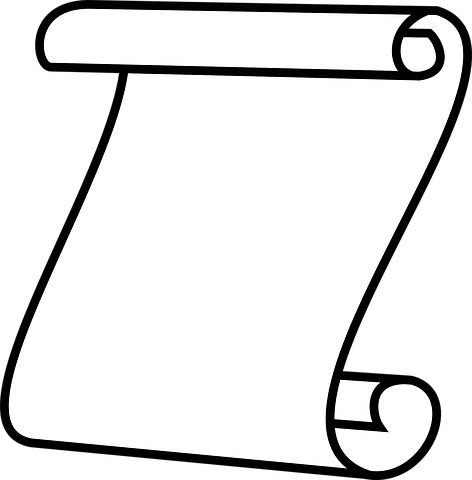 Свиток клипарт