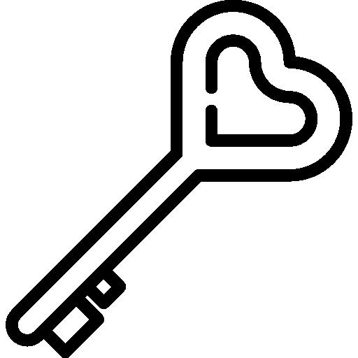 Трафарет ключа для вырезания