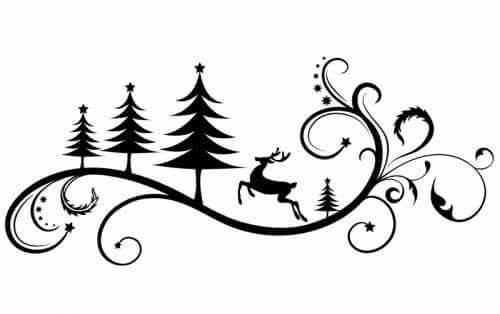 Новогодние вензеля