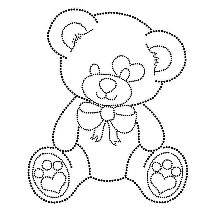 Раскраска "мишки"