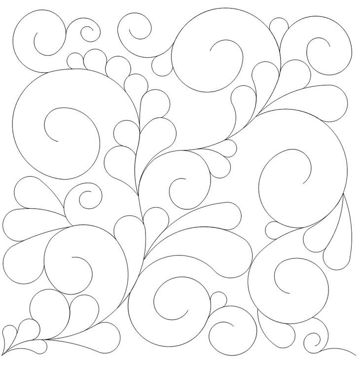 Трафарет узоры