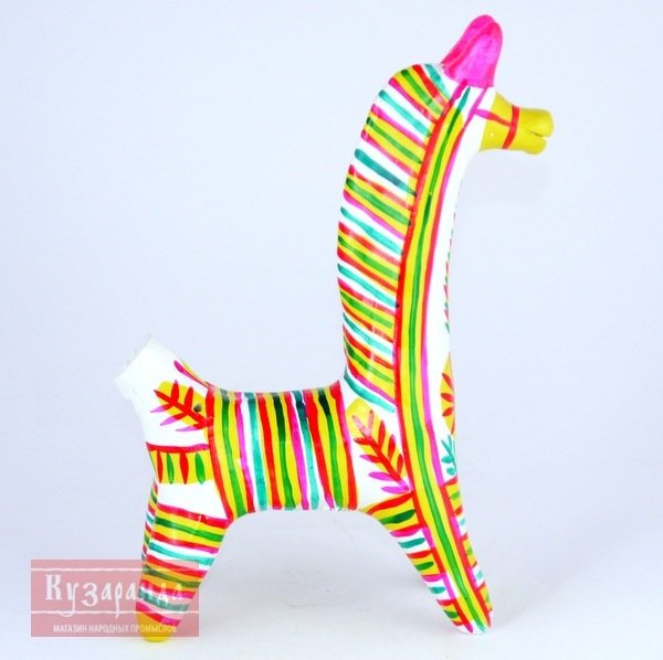 Филимоновская роспись лошадь