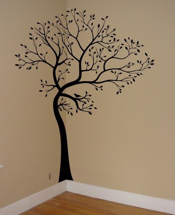 Декоративное дерево на стену