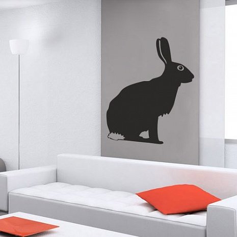 Зайцы украшение на стену