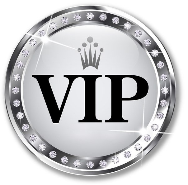 Надпись вип
