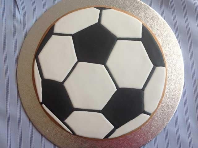 Пряник "футбольный мяч"