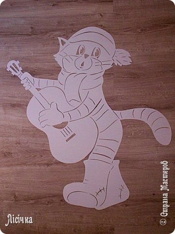 Вытынанки кот Матроскин