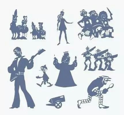 Бременские музыканты сказка теневой театр