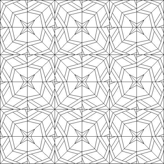 Орнамент в квадрате