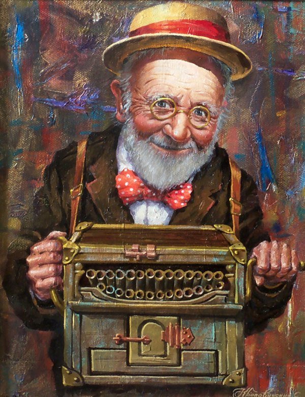 Папа Карло шарманщик