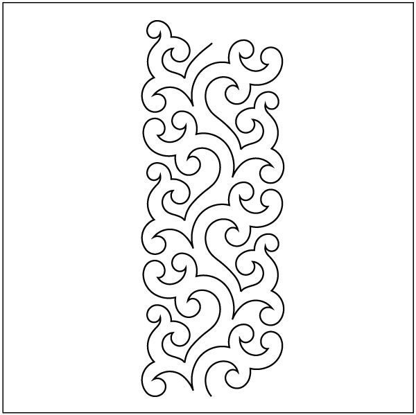 Трафарет узоры