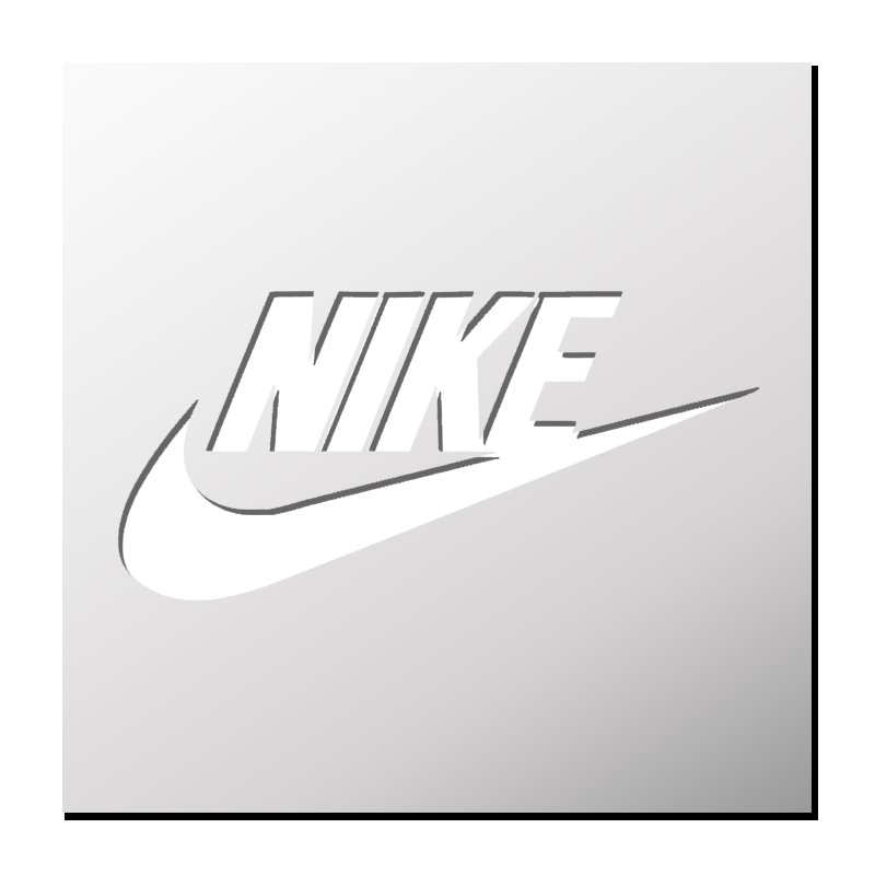 Трафарет Nike