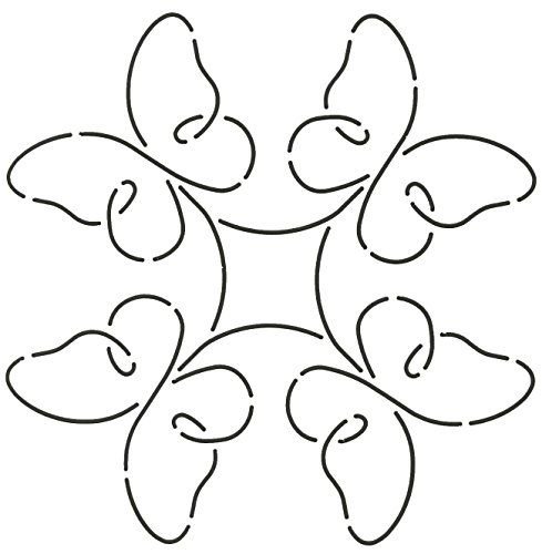 Трафарет для стёжки