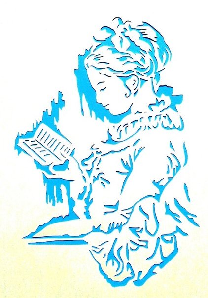 Рисунок вытынанка