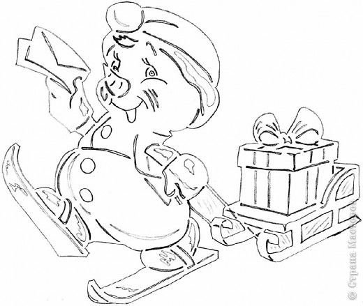 Сказочные персонажи на окна