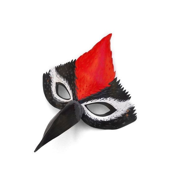 Маска журавля