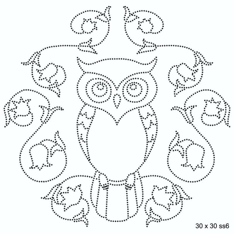 Трафареты для брошек