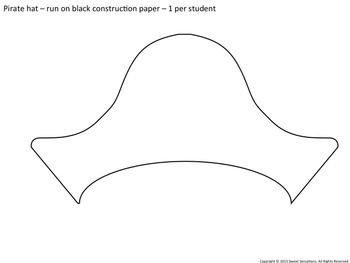 Пиратская шляпа выкройка