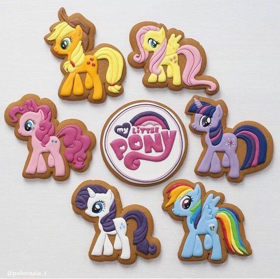 Пряники лошадки пони