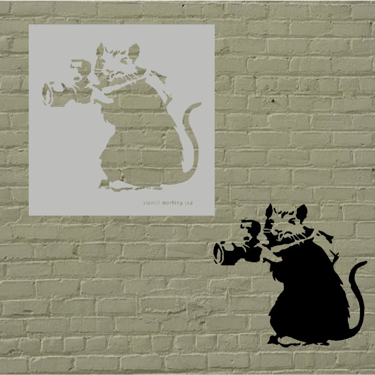 Banksy трафареты